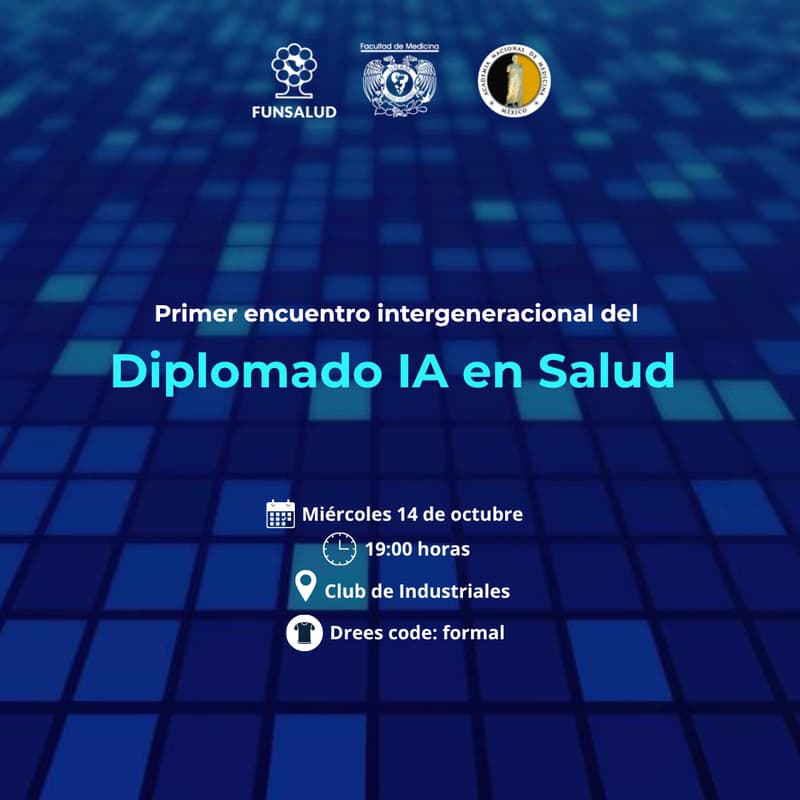 Cover Image for Primer Encuentro Intergeneracional del Diplomado IA en Salud