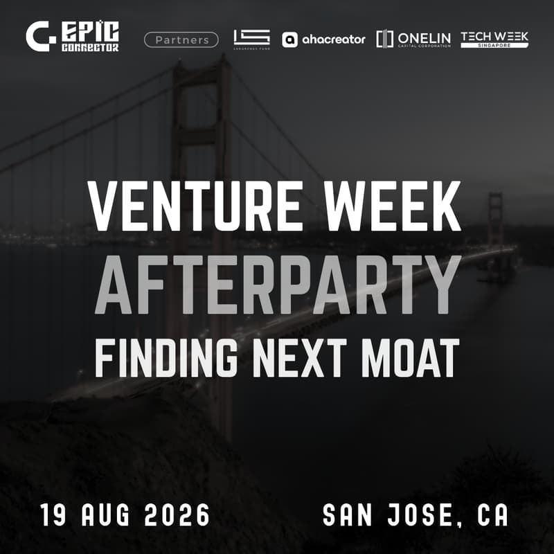 Cover Image for Venture Week Afterparty - Finding next Moat