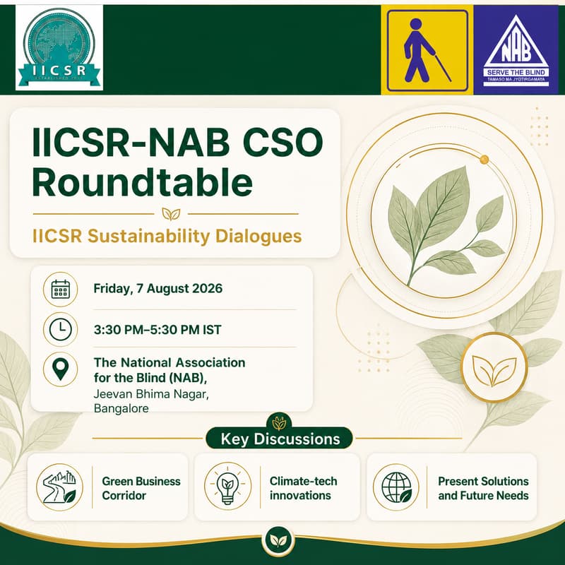 Cover Image for IICSR-NAB CSO Roundtable