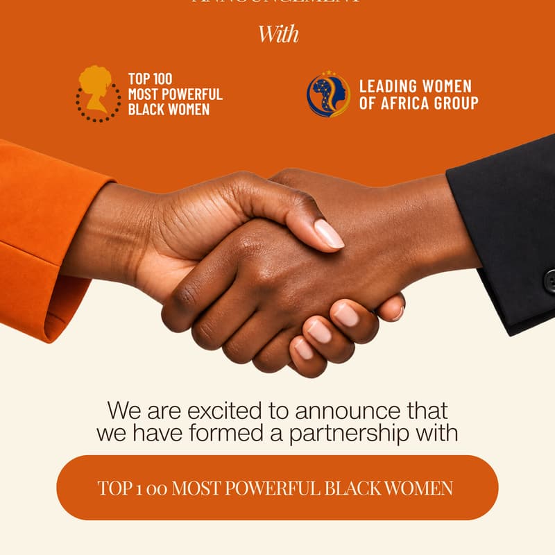 Cover Image for the Top 100 Most Powerful Black Women Summit, 19-23 Oct. Virtual