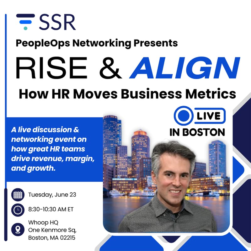 Cover Image for PeopleOps Networking Event: How HR Moves Business Metrics