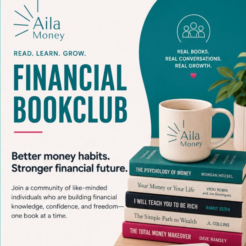 Cover Image for Aila Money's Financial Book Club Waitlist