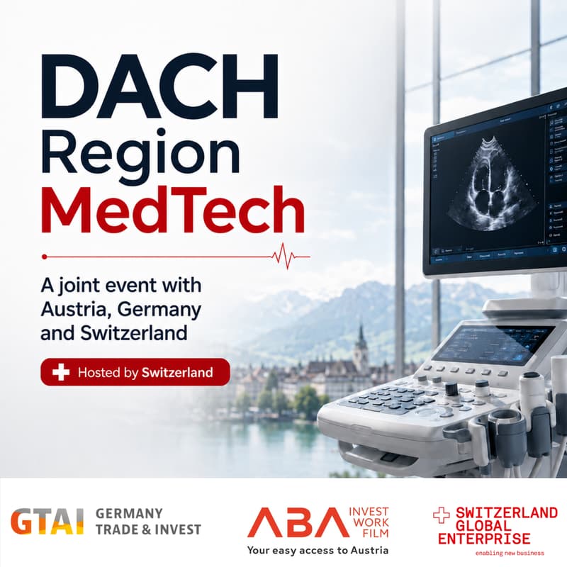 Cover Image for SAVE THE DATE: Annual DACH Region MedTech Forum