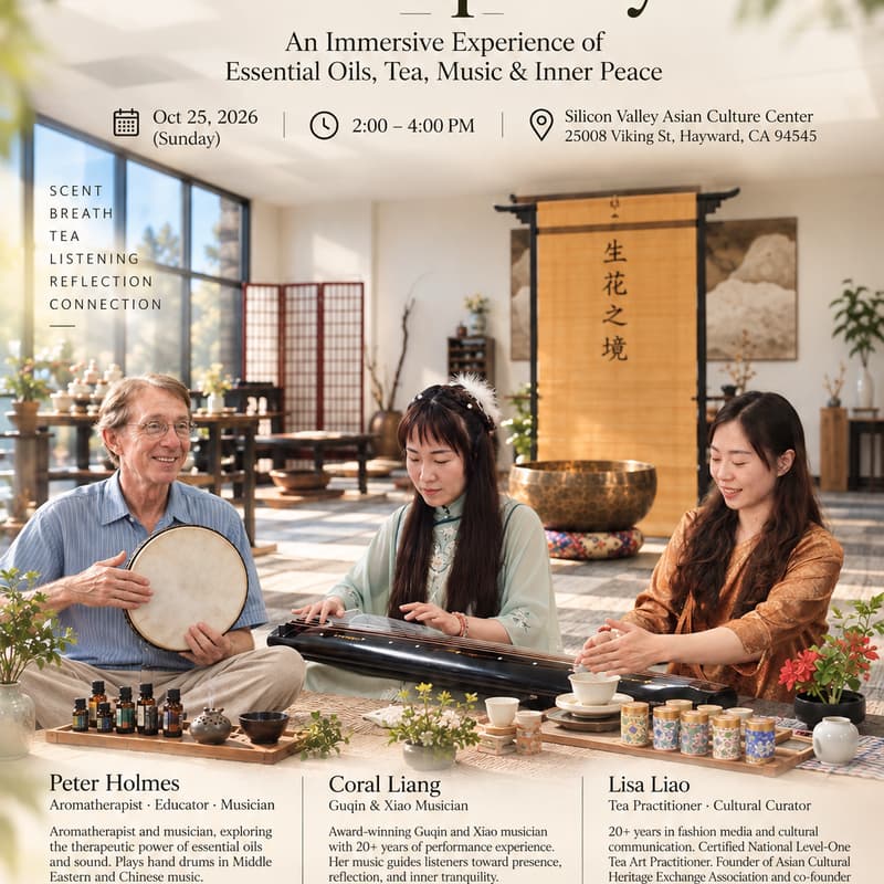 Cover Image for The Art of Tranquility: Essential Oils, Tea, Music & Inner Peace