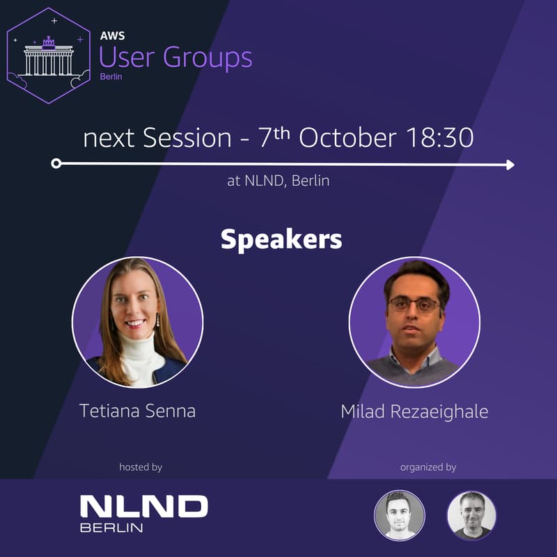 Cover Image for AWS User Group Berlin Session - October 2026