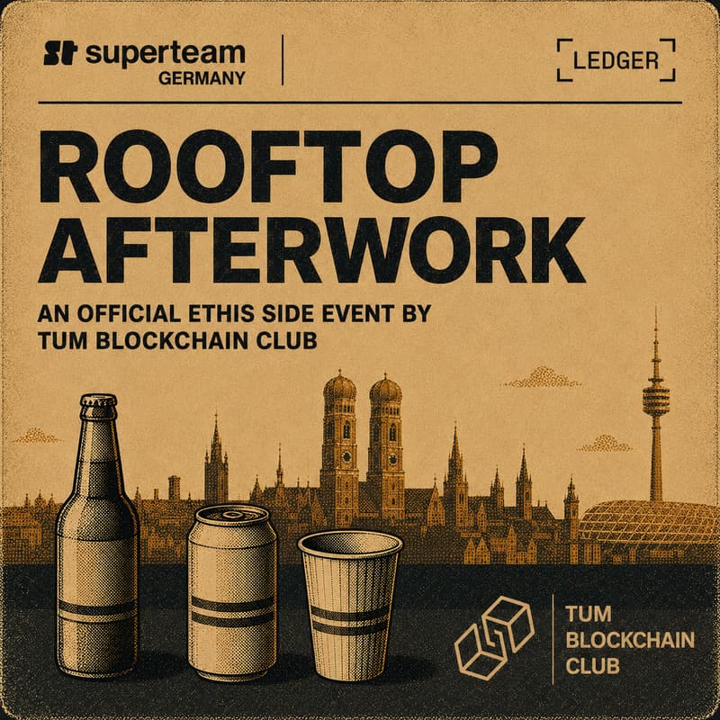 Cover Image for Rooftop Afterwork - TUM Blockchain Club x ETHis