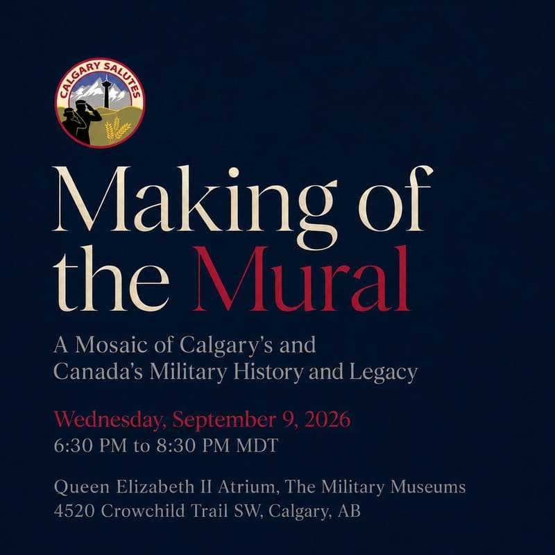 Cover Image for Making of the Mural — A Mosaic of Calgary’s and Canada’s Military History and Legacy