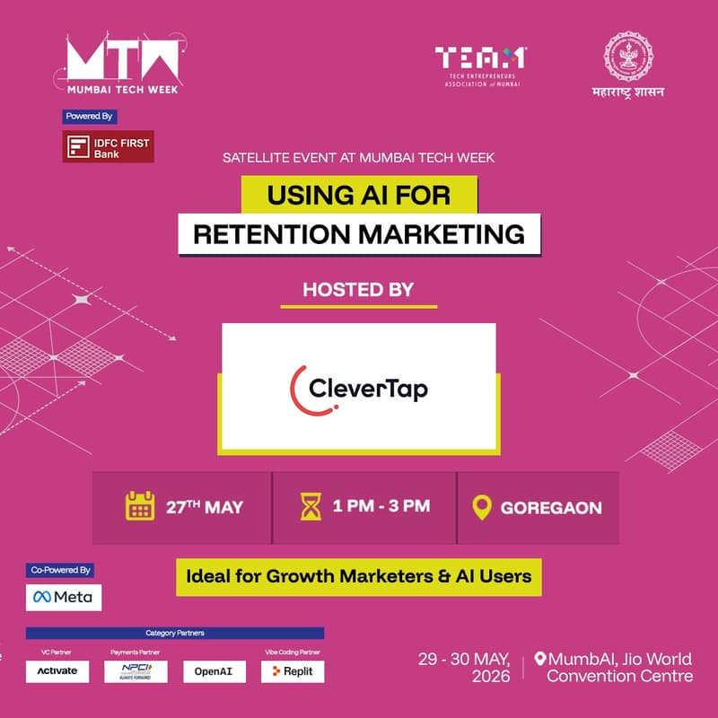 Cover Image for MTW Satellite Event: Using AI For Retention Marketing