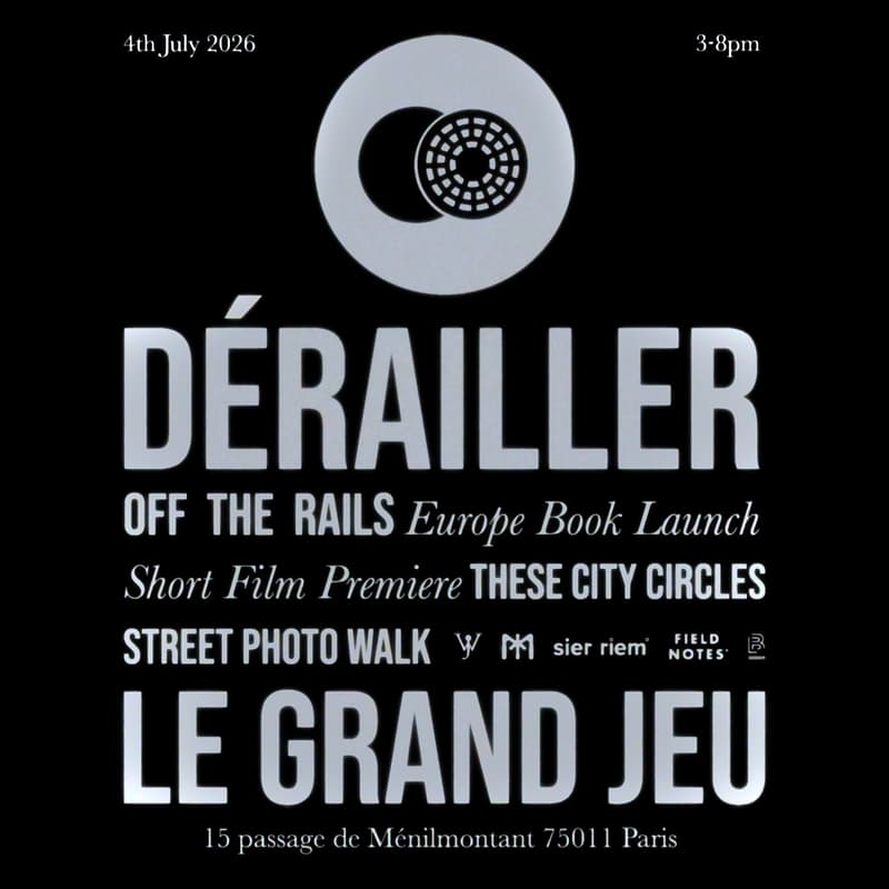 Cover Image for Dérailler: Sydney's Underground in Paris - Book Signing, Film Screening & Photo Walk