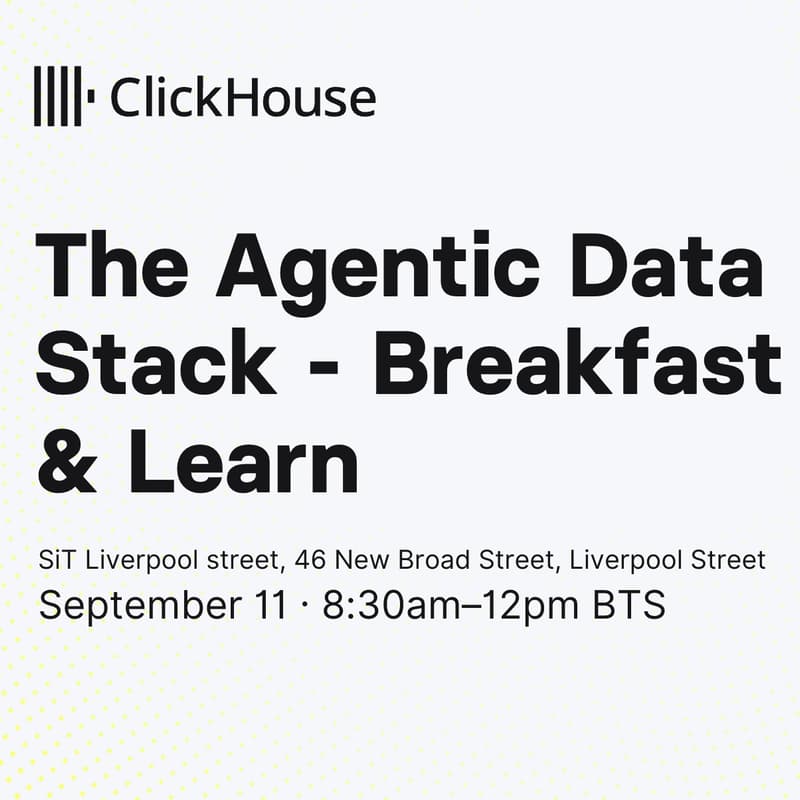 Cover Image for The Agentic Data Stack - Breakfast & Learn