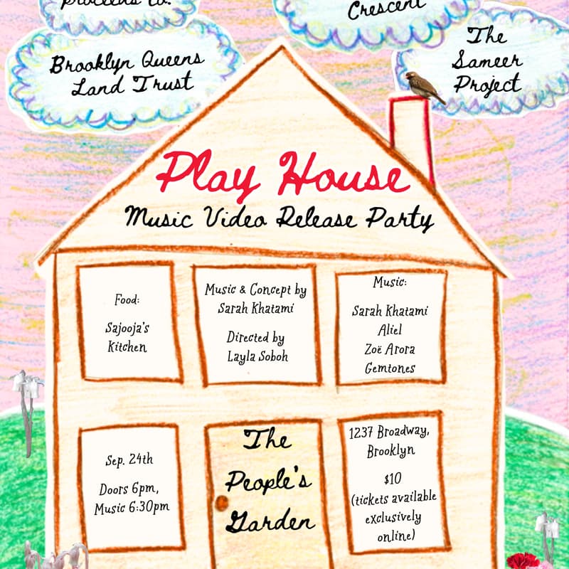 Cover Image for "Play House" Music Video Release Party