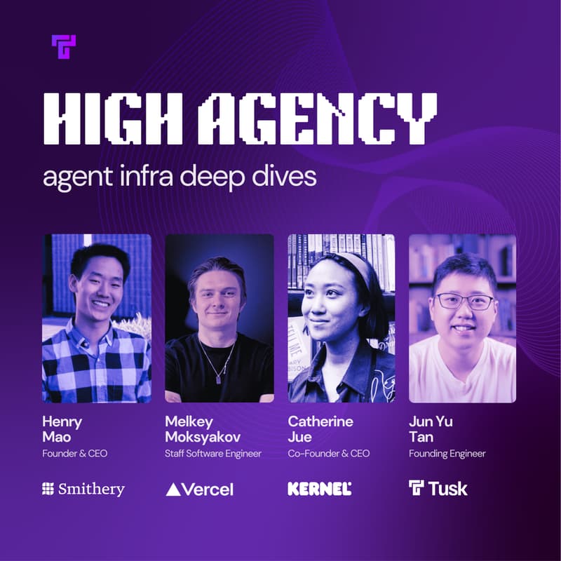 Cover Image for High Agency: Agent Infra Deep Dives