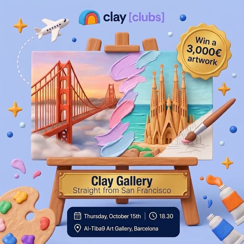 Cover Image for Clay in Barcelona: Clay Gallery