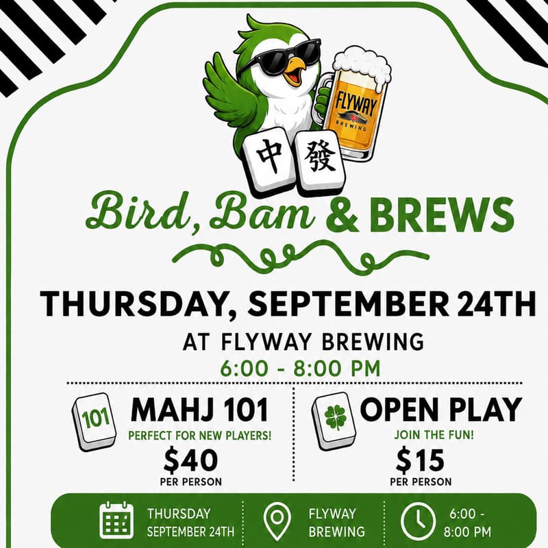 Cover Image for Mahj 101 + Open Play