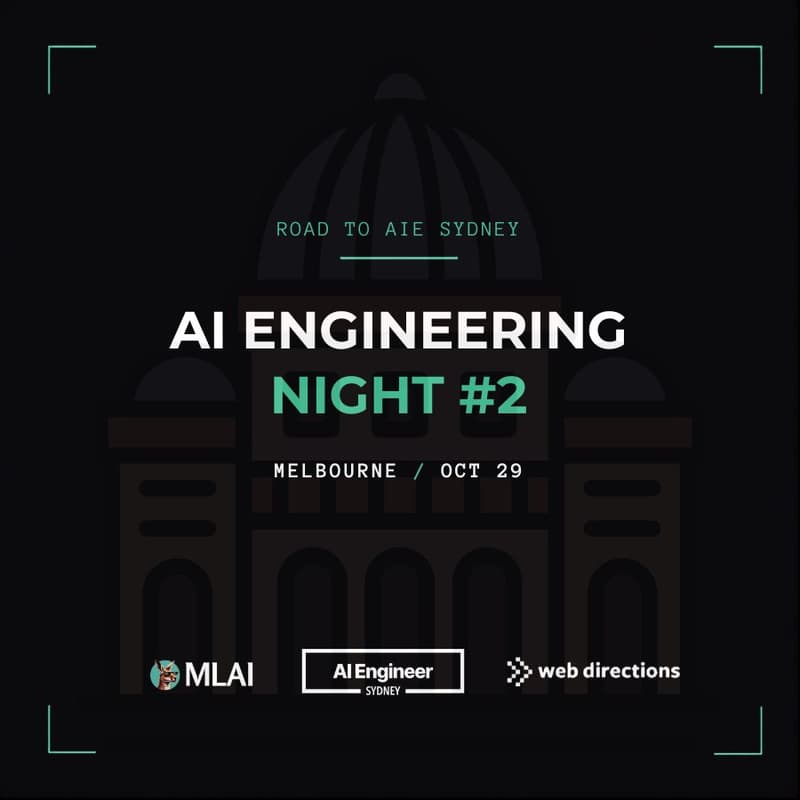Cover Image for AI Engineer Night Melbourne #2