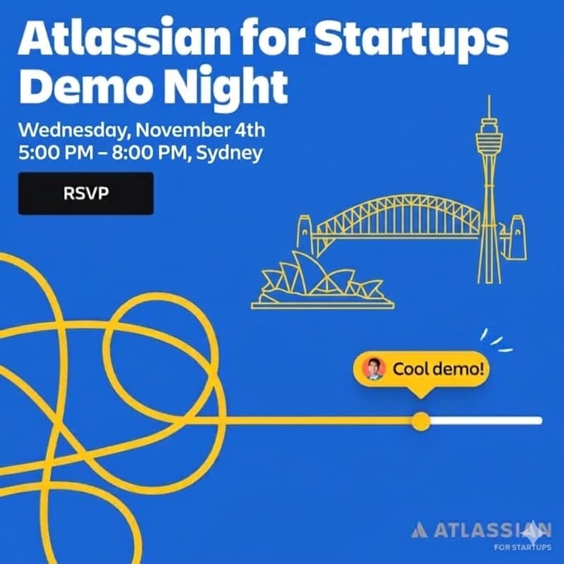 Cover Image for Atlassian for Startups: Demo Night