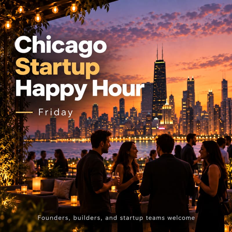 Cover Image for Friday Happy Hour (Founder Meetup in Chicago)