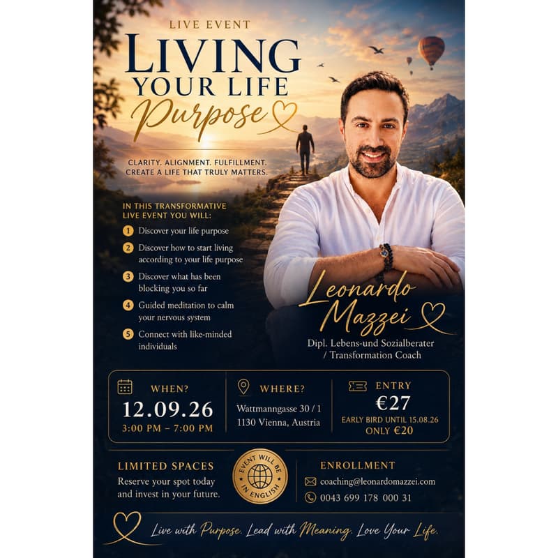 Cover Image for Living Your Life With Purpose