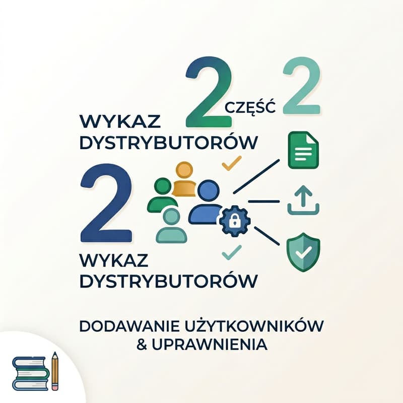 Cover Image for Wykaz Dystrybutorów - konta uzytkowników