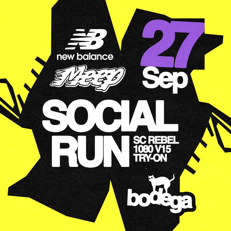 Cover Image for [27 SEP] Bodega Social Run with New Balance & MMRC