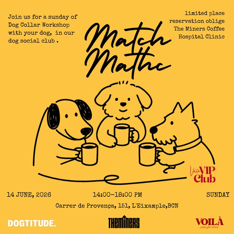 Cover Image for Dog Collar Workshop – The Miners x Voilà VIP CLUB
