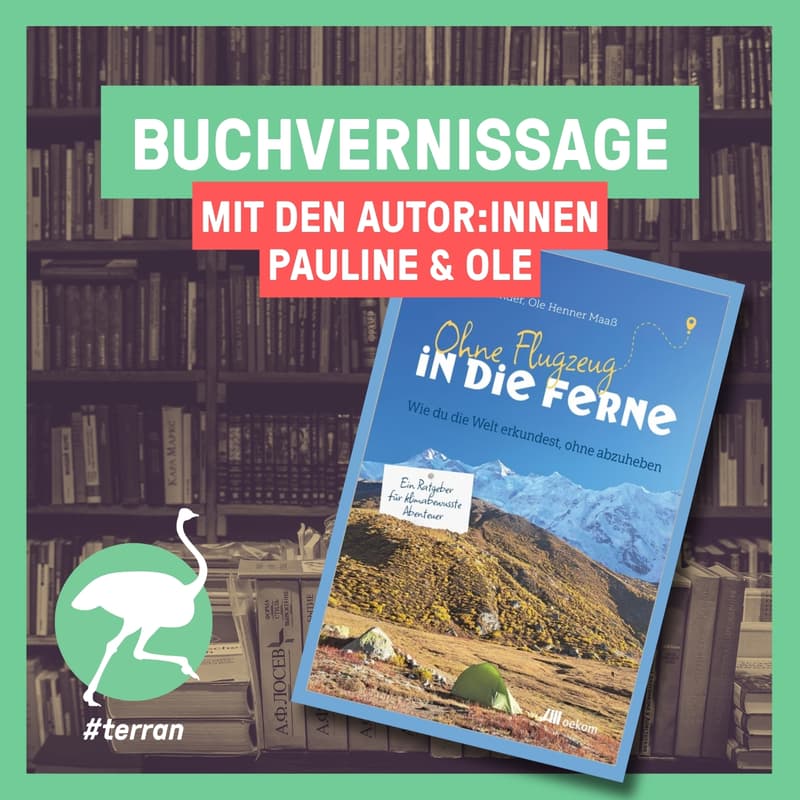 Cover Image for TERRAN LIEST in Zürich | Ohne Flugzeug in die Ferne.