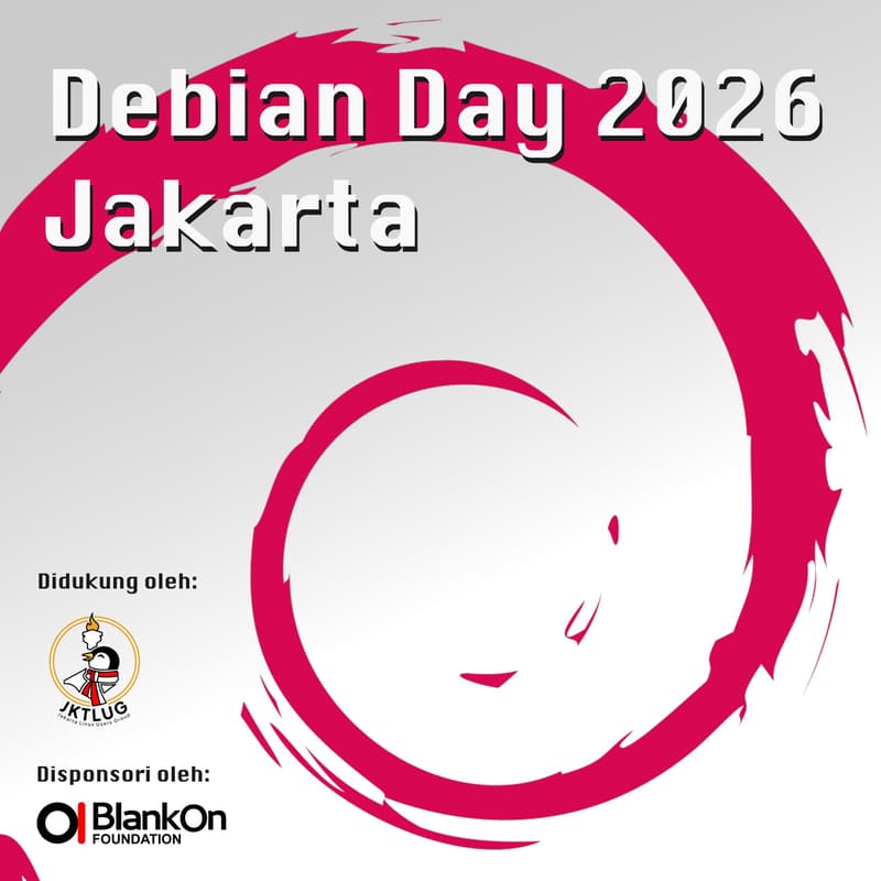Cover Image for Debian Day 2026 Jakarta