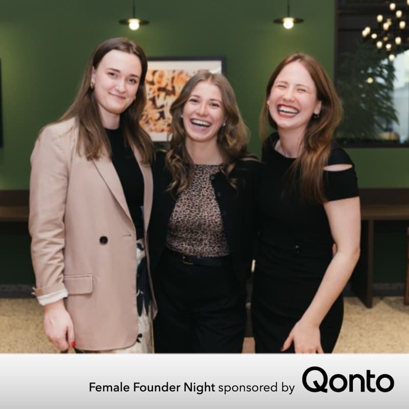 Cover Image for Female Founder Night sponsored by Qonto