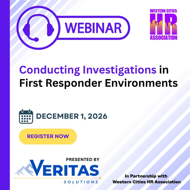 Cover Image for WEBINAR:Investigations in First Responder Environments: