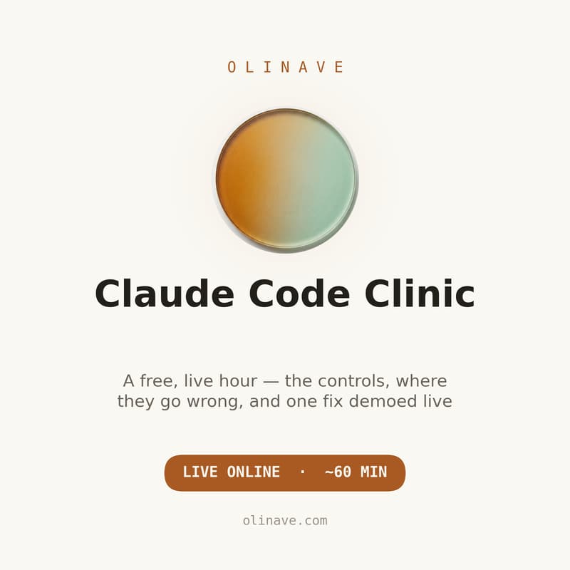 Cover Image for Claude Code Clinic