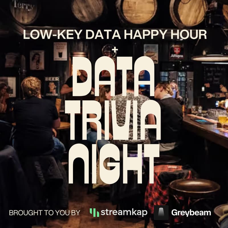 Cover Image for Low-Key Data Happy Hour - San Francisco