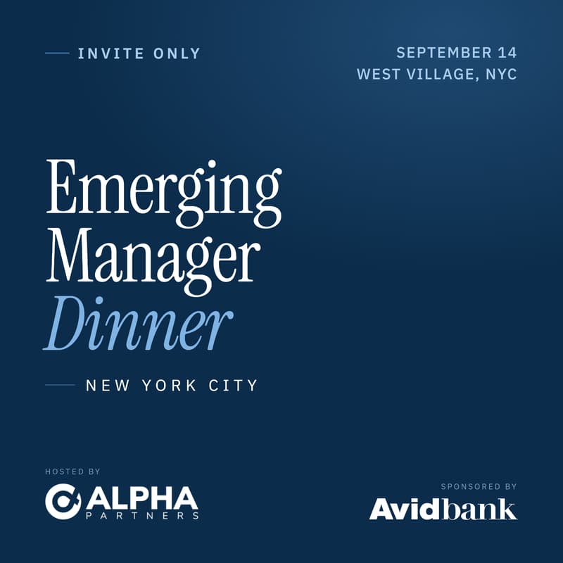Cover Image for Emerging Manager Dinner Series (NYC)