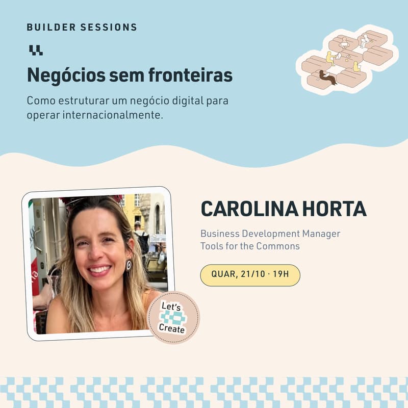 Cover Image for Builder Sessions #8 | Como estruturar um negócio digital para operar internacionalmente