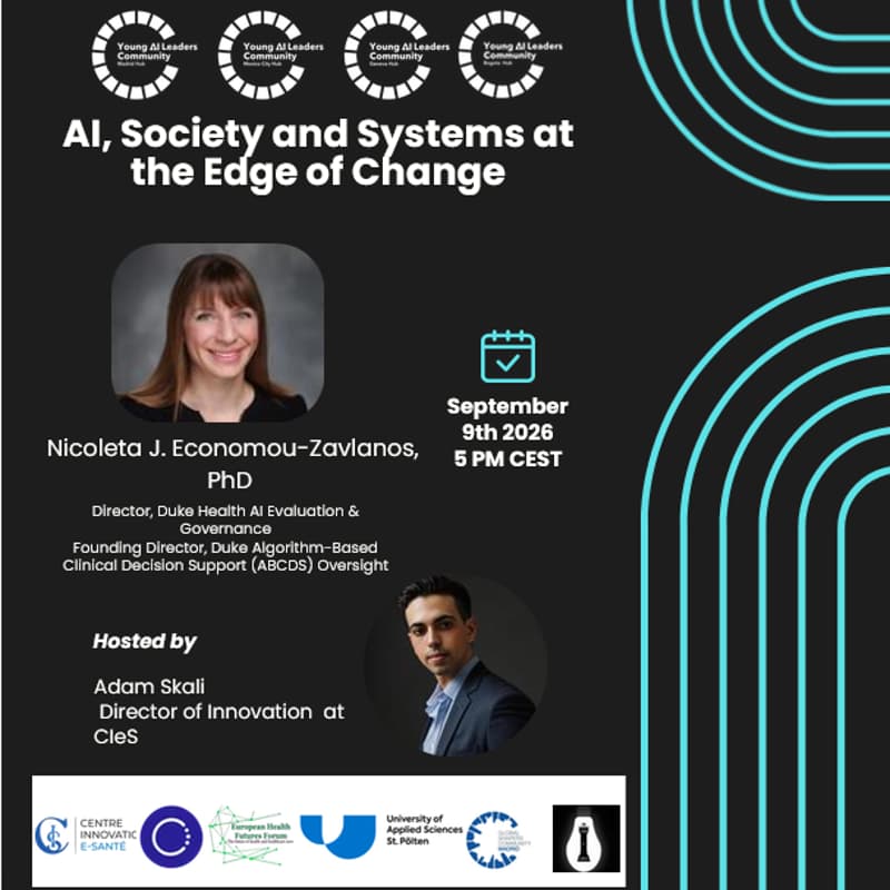 Cover Image for AI, Society and Systems at the Edge of Change