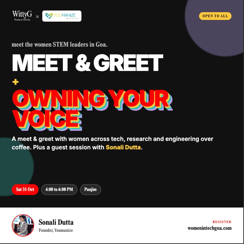 Cover Image for Owning Your Voice + Meet & Greet