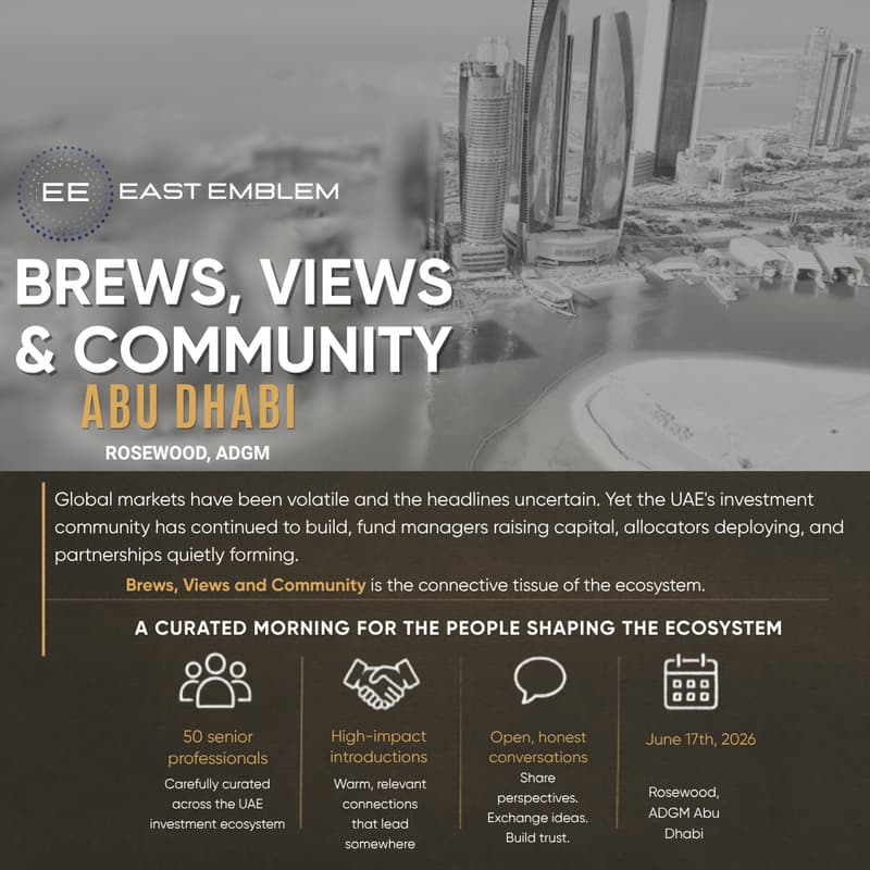 Cover Image for Brews, Views and Community 002 - Abu Dhabi - June 2026