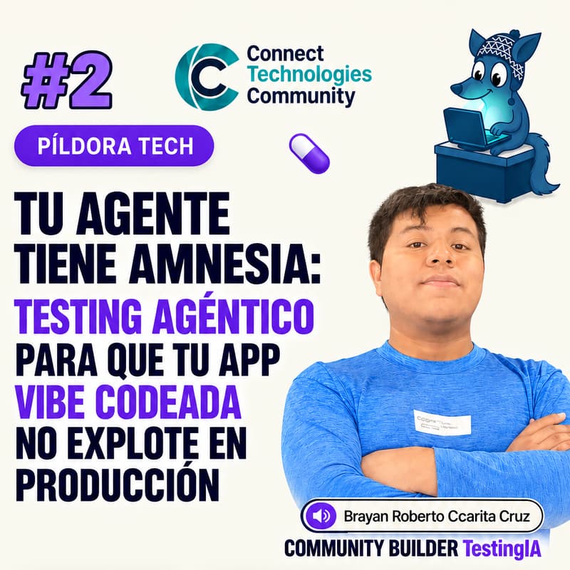 Cover Image for Píldora Tech #2: Testing Agéntico para que tu app vibe codeada no explote en producción