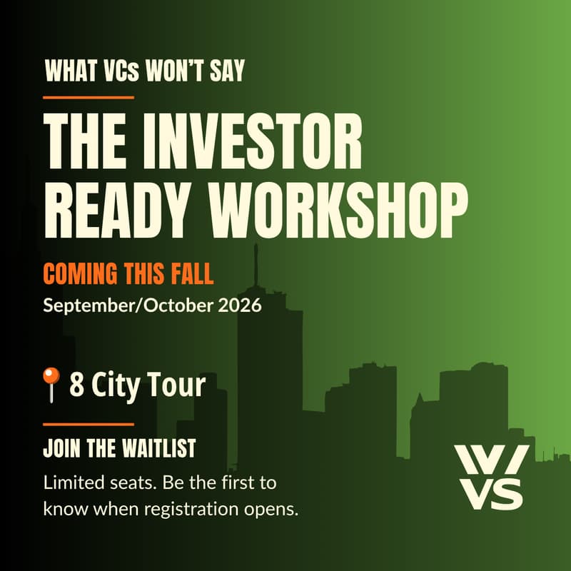 Cover Image for The Investor Ready Workshop - Waitlist