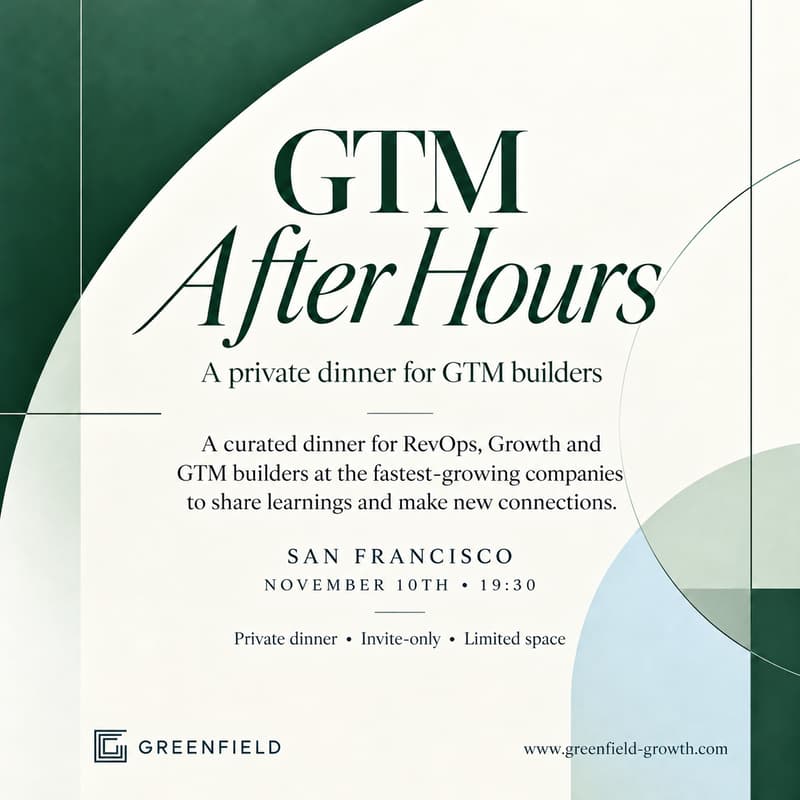 Cover Image for Greenfield X GTM Builders