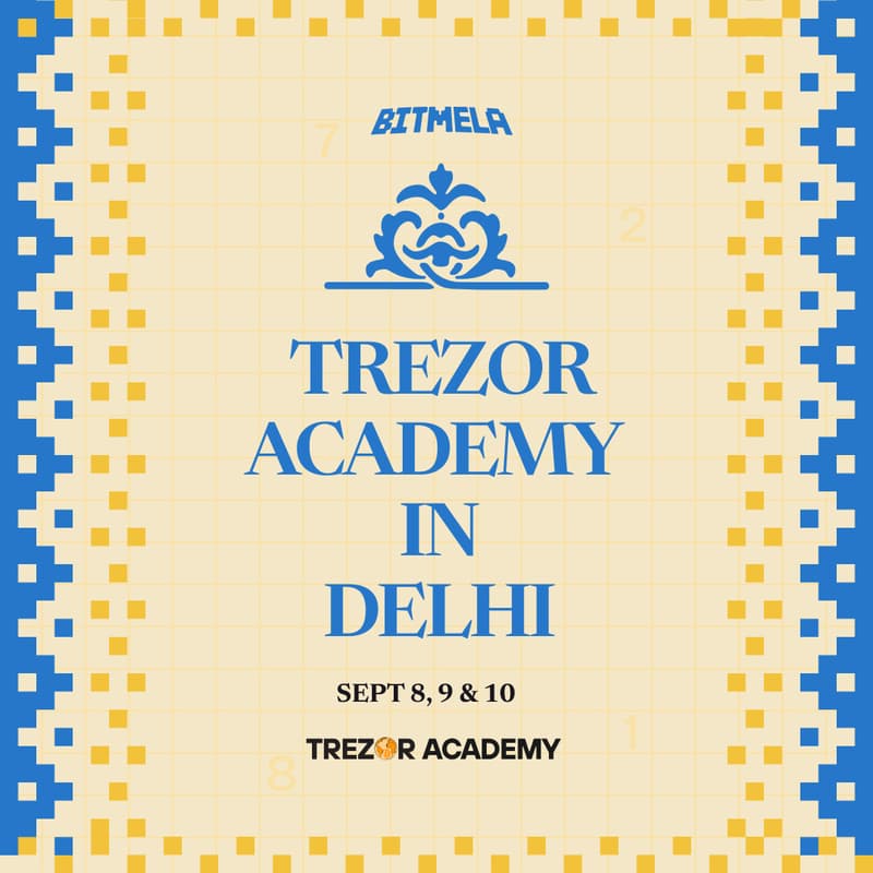 Cover Image for Trezor Academy: Delhi
