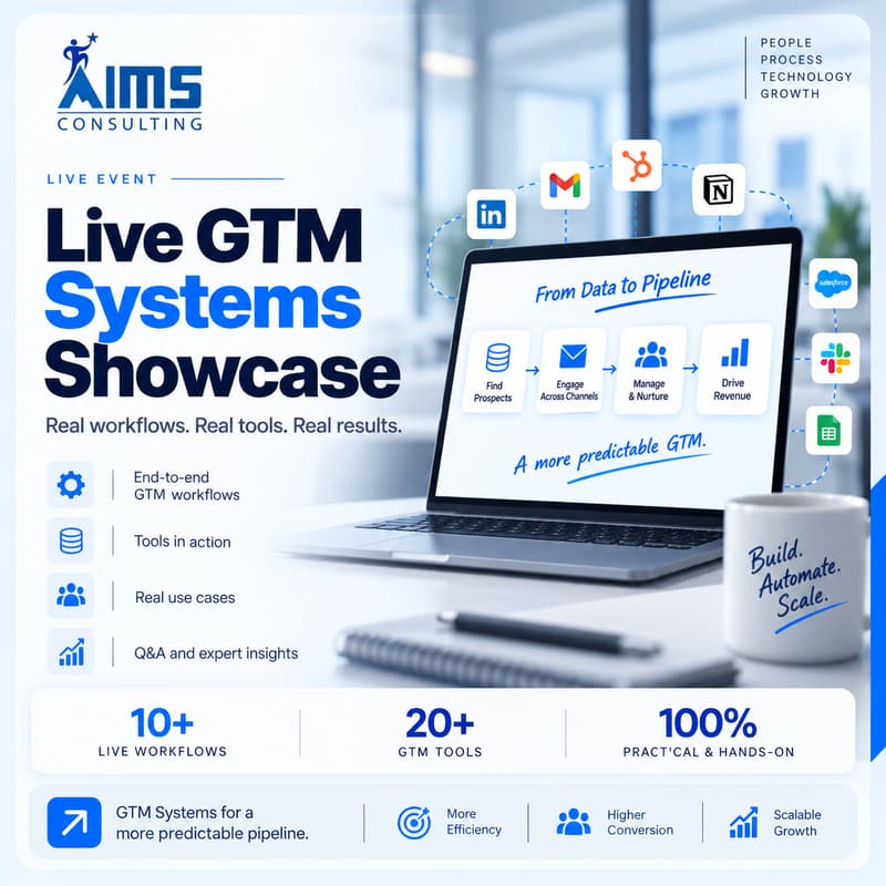 Cover Image for Live GTM Systems Showcase