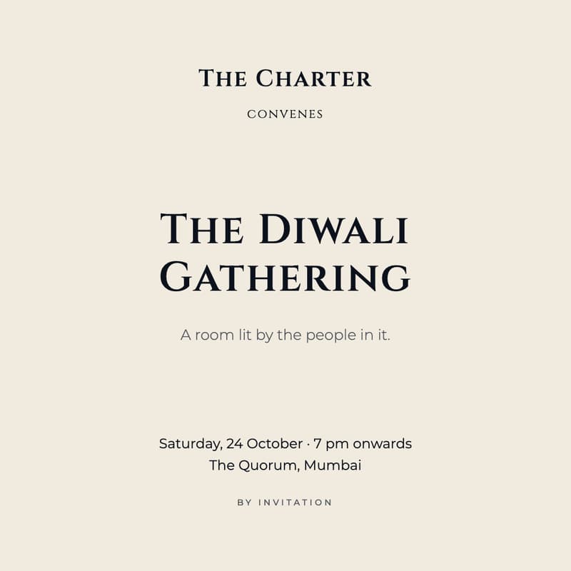 Cover Image for The Diwali Gathering by The Charter