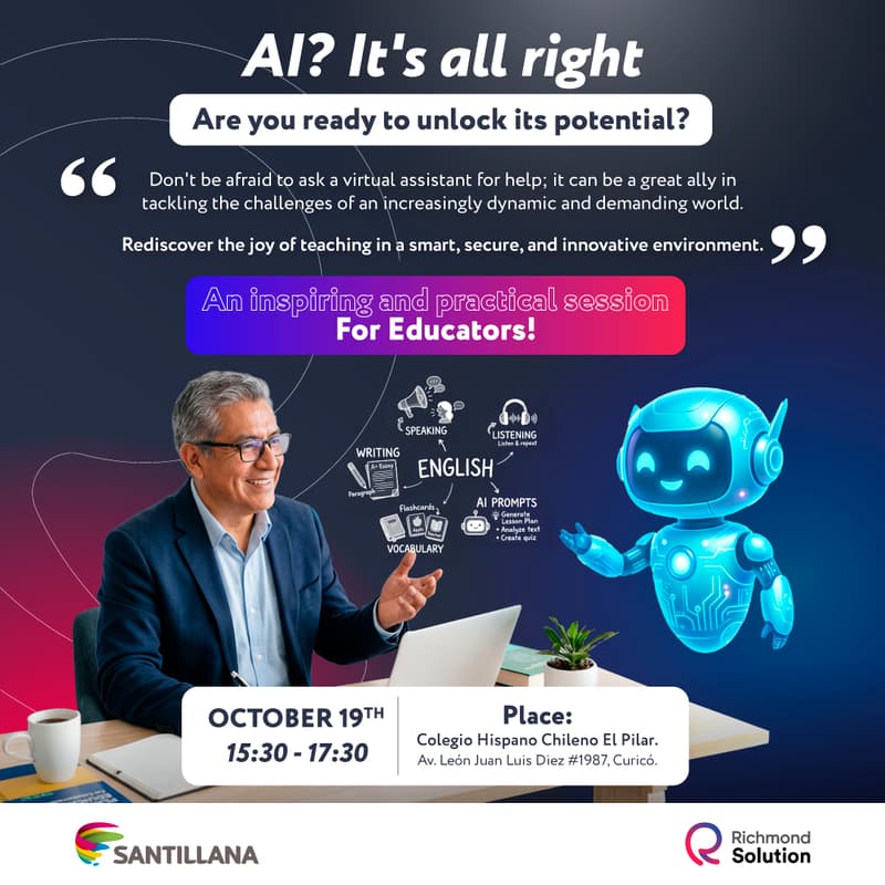 Cover Image for Teaching English in the AI Era - Richmond Solution Tools for teachers