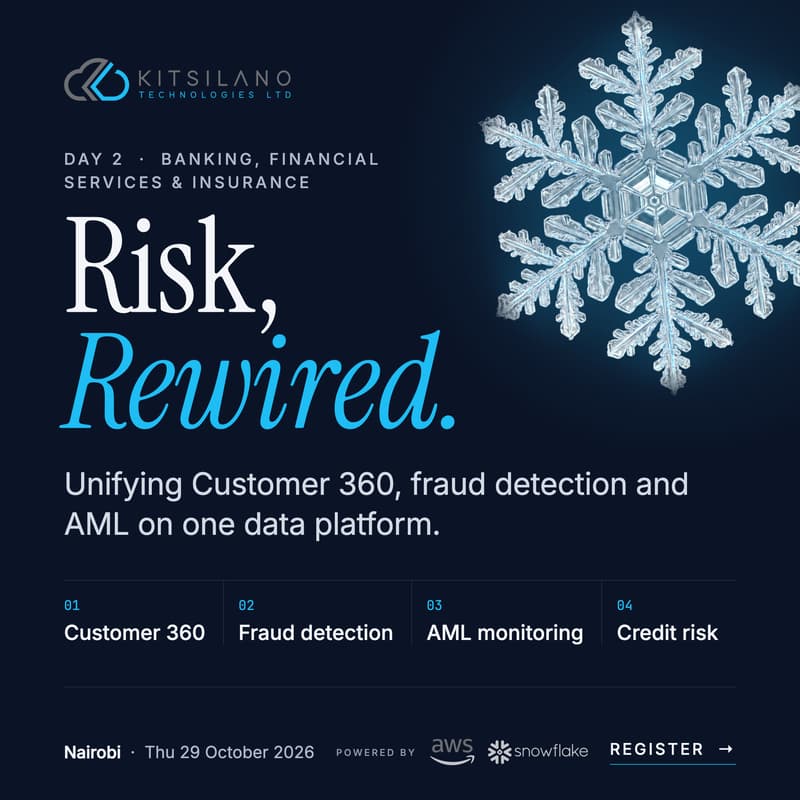 Cover Image for Risk, Rewired: Unifying Customer 360, Fraud Detection and AML on One Data Platform
