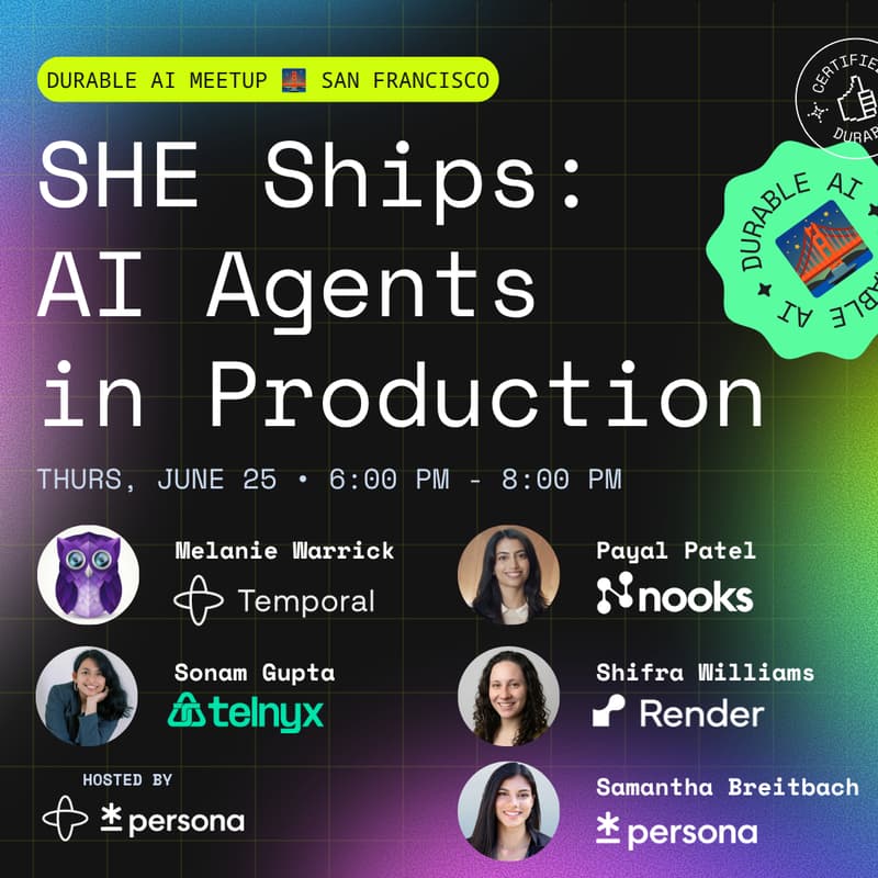 Cover Image for She Ships: AI Agents in Production (Pride Edition)