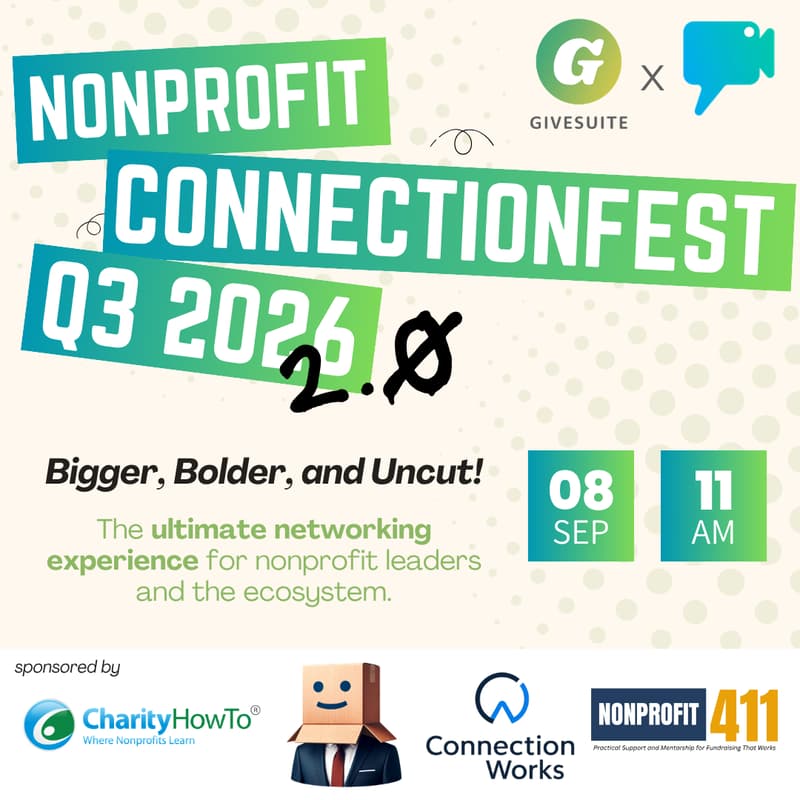 Cover Image for Nonprofit ConnectionFest Q3 2026