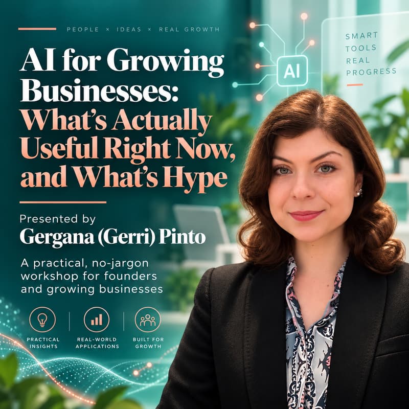 Cover Image for AI for Growing Businesses: What’s Actually Useful Right Now — and What’s Hype