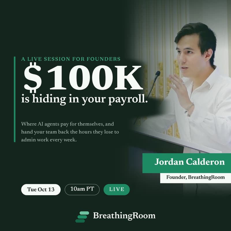 Cover Image for The $100K Hiding in Your Payroll: AI Agents, Tech Week Edition