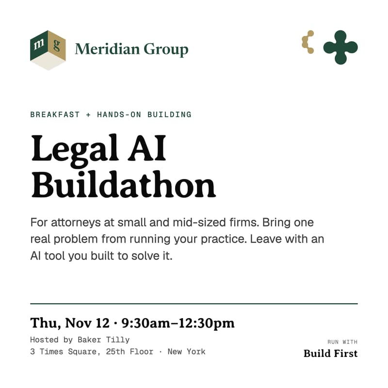Cover Image for Legal AI Buildathon