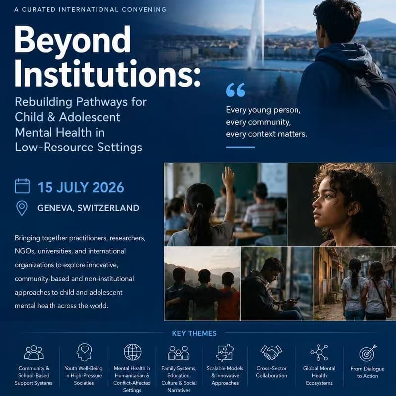 Cover Image for Beyond Institutions: Rebuilding Pathways for Child &Adolescent Mental Health in Low-Resource Settings